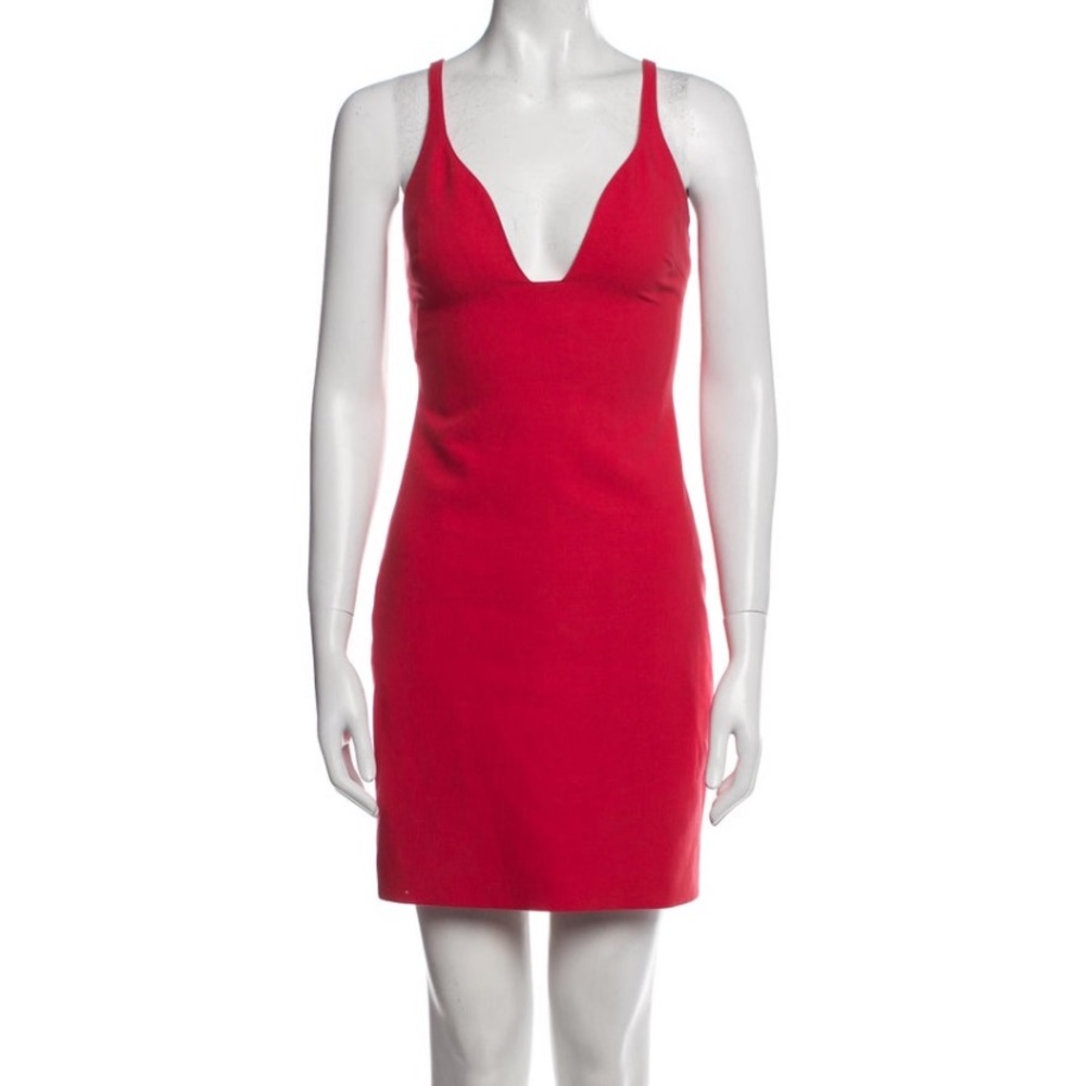 Cinq à sept red dress